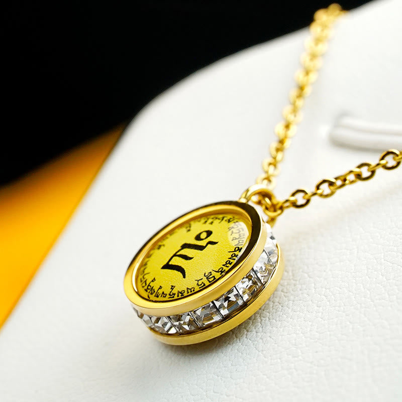 Kette Mantra Anhänger Tibet Schutz