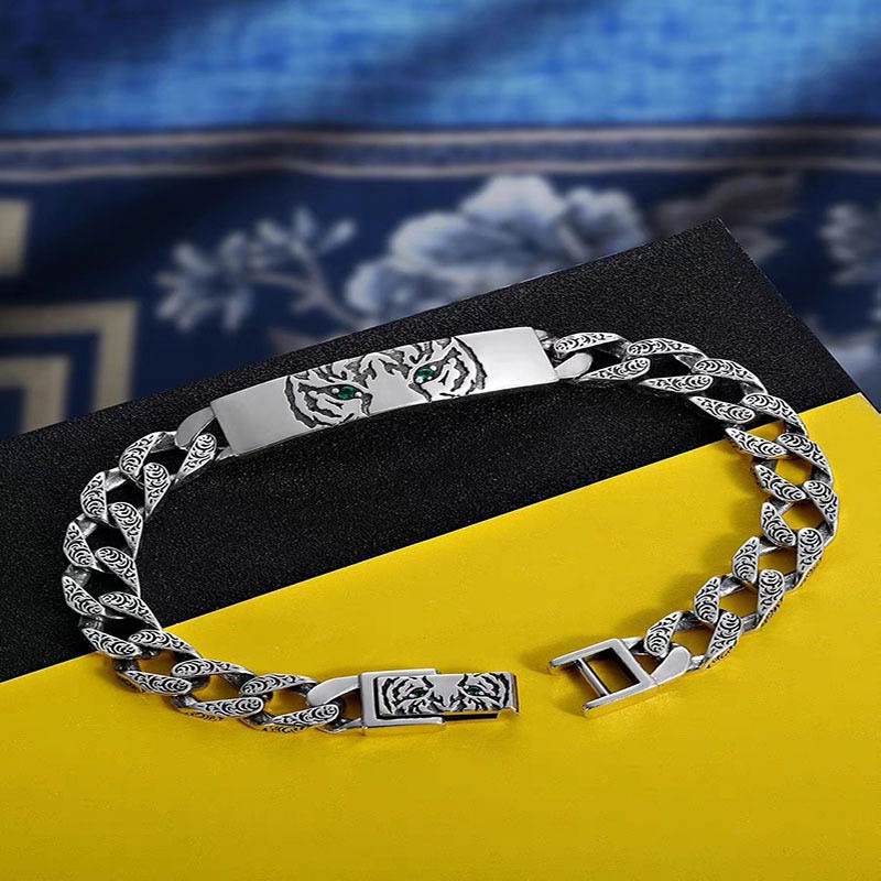 Armband Kupfer Tigerauge Tang – Glück