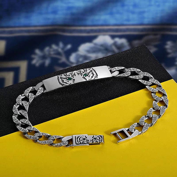 Armband Kupfer Tigerauge Tang – Glück