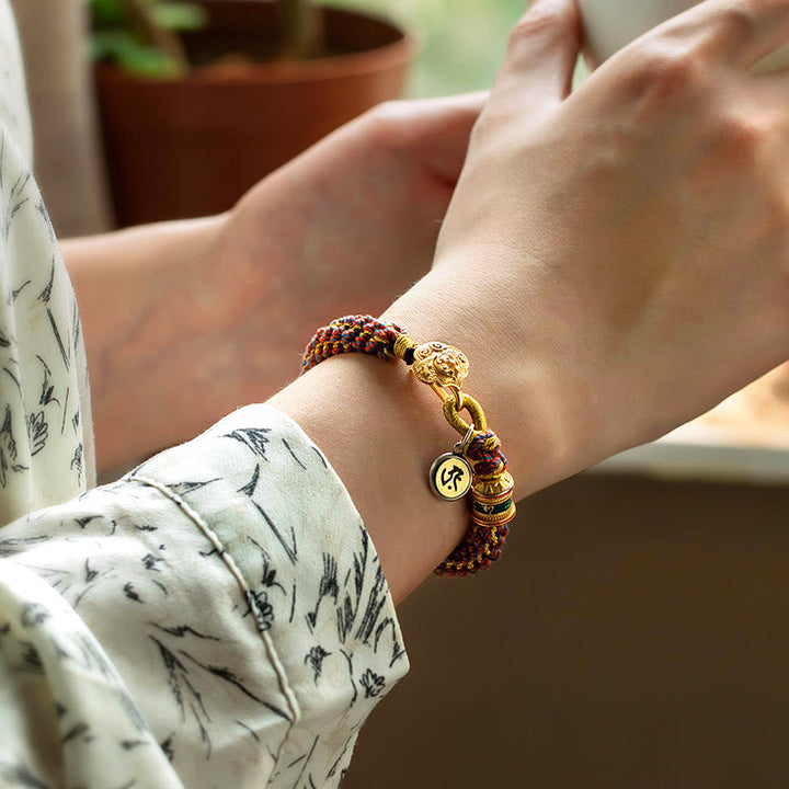 Armband 925 Silber Om Mani Padme Hum – Glück