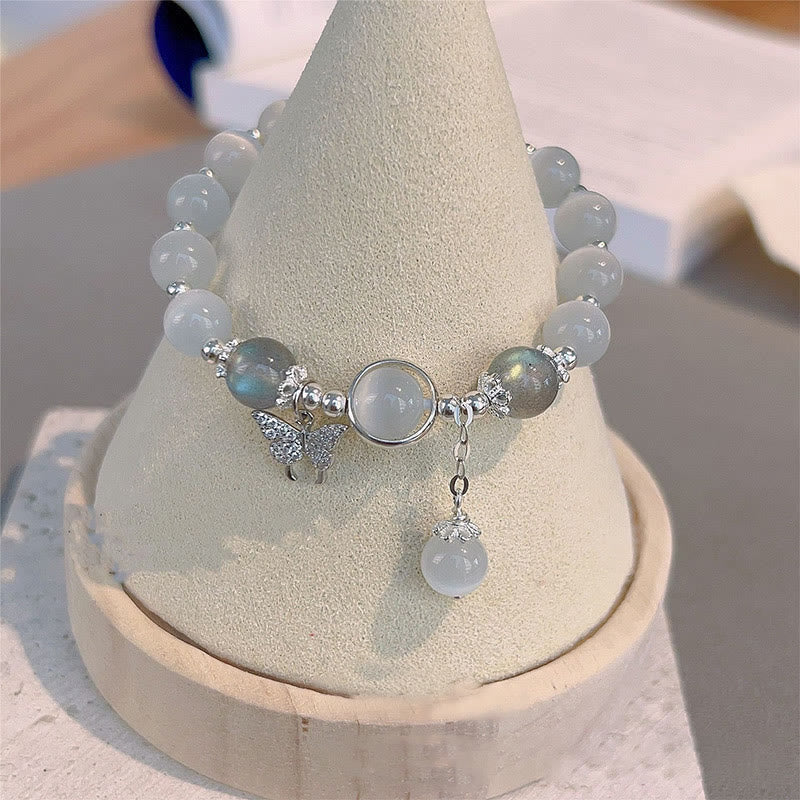Armband Mondstein Katzenauge - Schutz Support