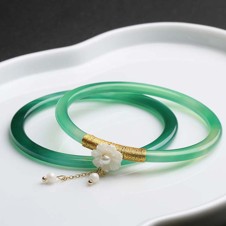 Armband Weiße Jade – Erfolg