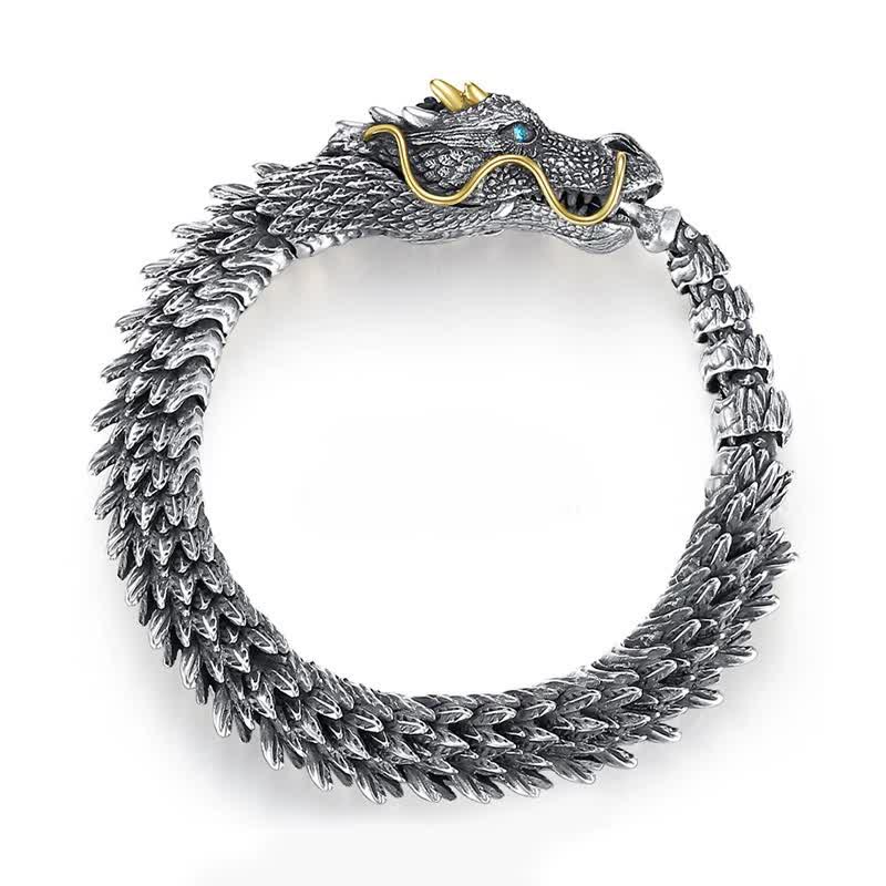 Armband Nordischer Drache Amulett - Glück & Schutz