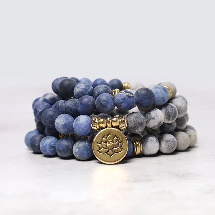 Mala 108 Perle Lotus
