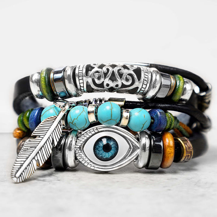 Armband Türkis - Schutz Böser Blick