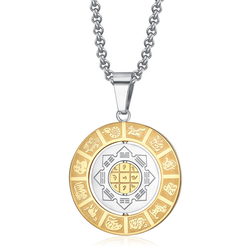 Kette Kristall Bagua Acht Diagramme Harmonie