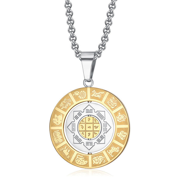 Kette Kristall Bagua Acht Diagramme Harmonie
