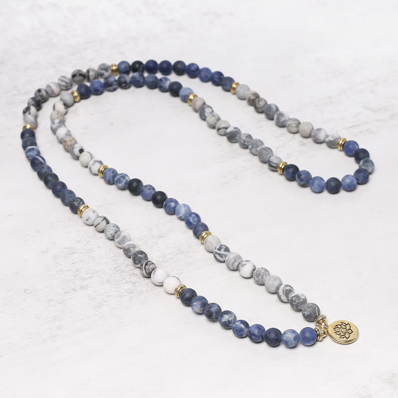 Mala 108 Perle Lotus