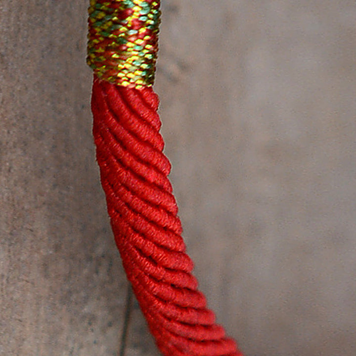 Armband Pixiu "Glück" Rotband - 24K Vergoldet