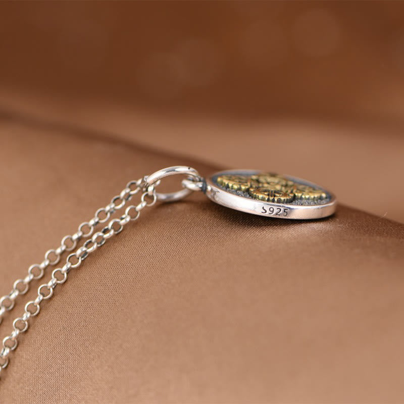 Kette Vajra Dorje Sterling-Silber