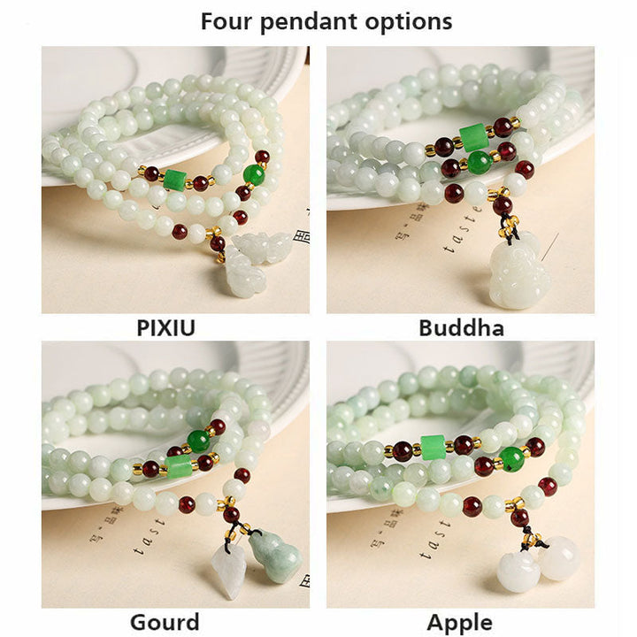 Armband Jade - Abundance & Wohlstand Glück