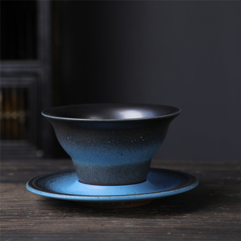 Teetassen Sets Planet Design Keramik Untertasse Neptun 160ml