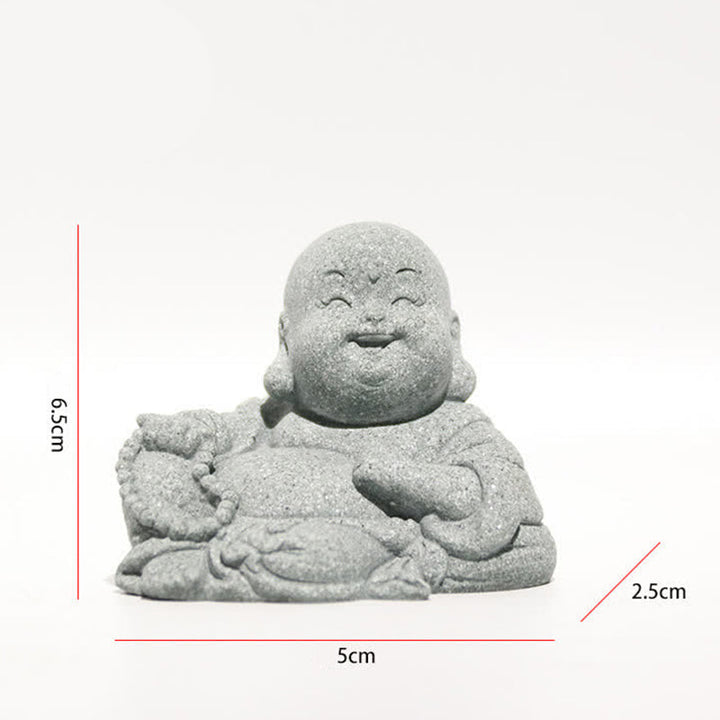Zen Meditation Buddha Mitgefühl Harz Größe S