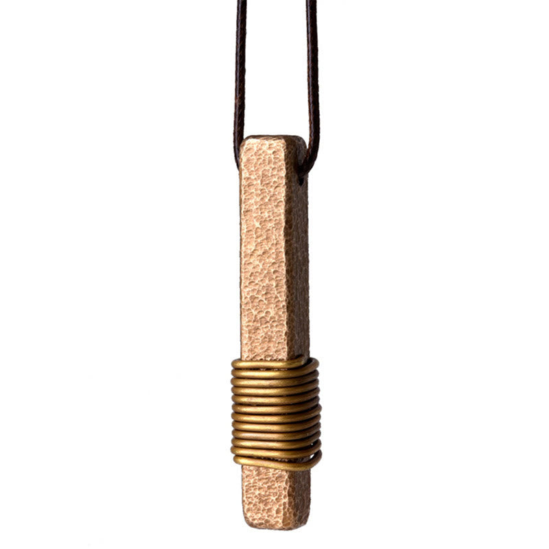 Anhänger, Kette, Kupfer, Buddha, Wohlstand