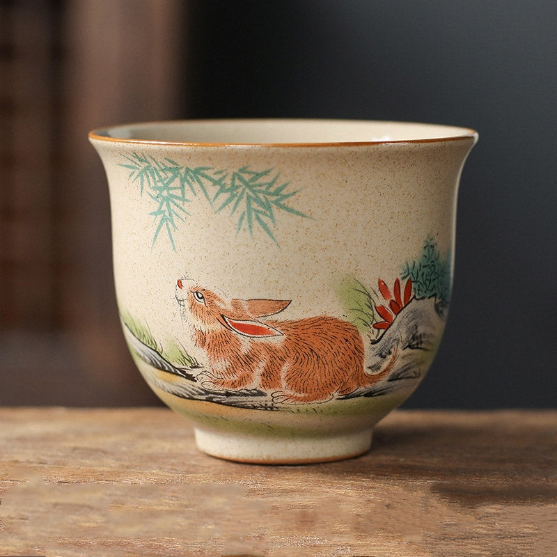 Chinesisches Teeset Hase