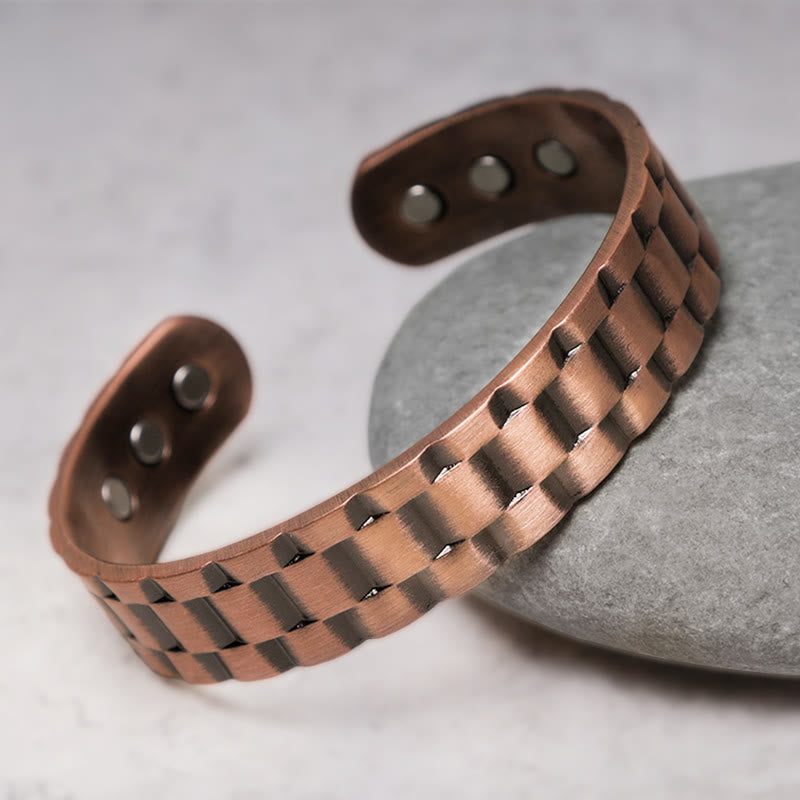 Armband Kupfer – Balance & Energie mit magnetischen Steinen elegant getragen