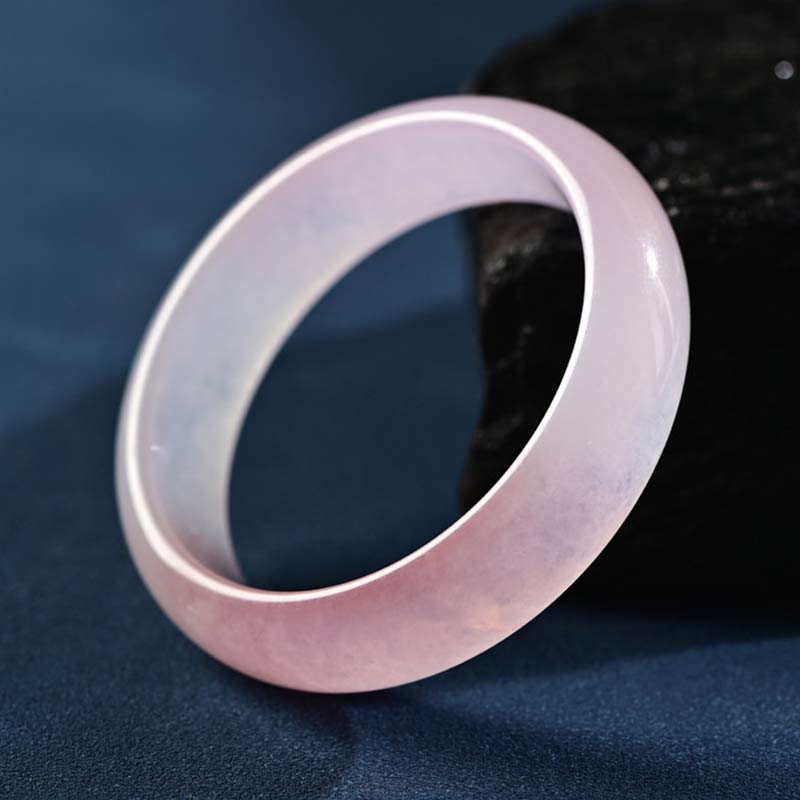 Zartes rosafarbenes Kristall Armband Liebe Energie elegantes Design.