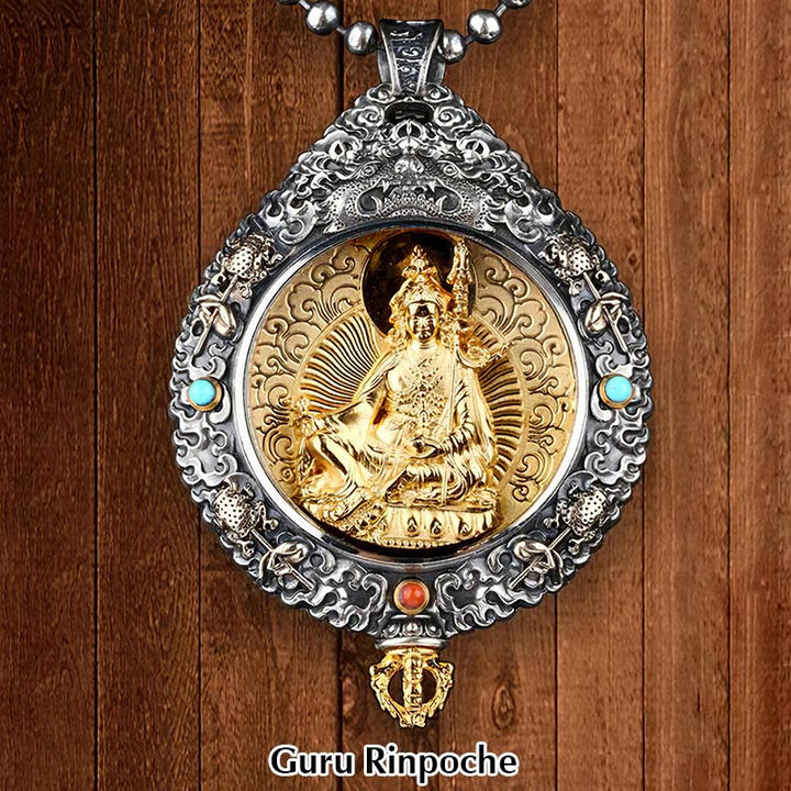 Anhänger Kette Tibetischer Jade Geburtsgott | Zen Spirit