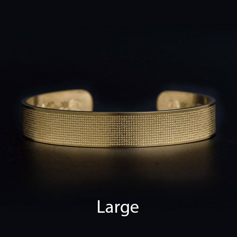 Armband Shurangama Mantra Gravierung Titanstahl – Segen
