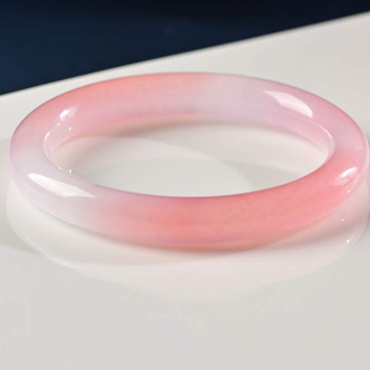 Zartes rosafarbenes Kristall Armband Liebe Energie elegantes Design.