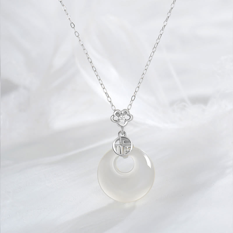 Kette Sterlingsilber Achat Ruhe Schutz Positiv