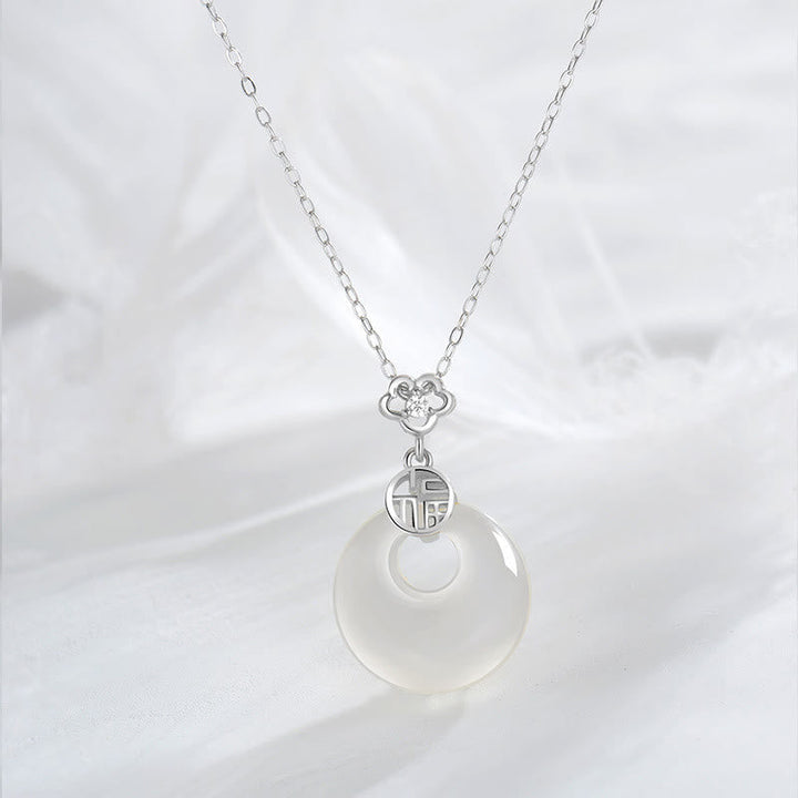 Kette Sterlingsilber Achat Ruhe Schutz Positiv