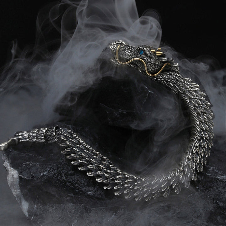 Armband Nordischer Drache Amulett - Glück & Schutz