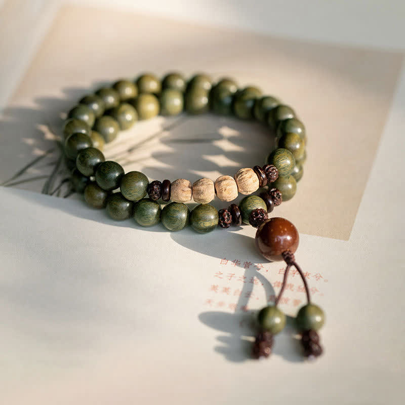 Armband Sandelholz – Frieden – Bild 7