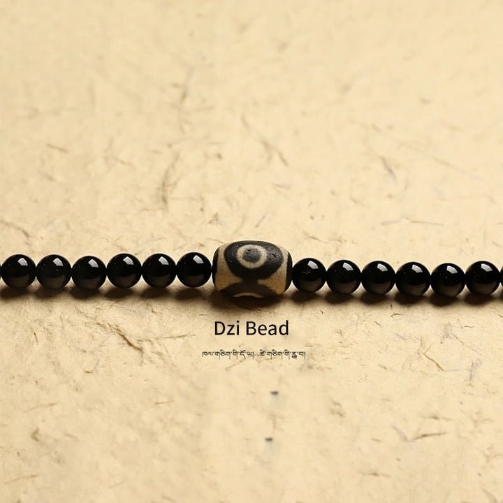 Mala Schwarzer Onyx – Schutz