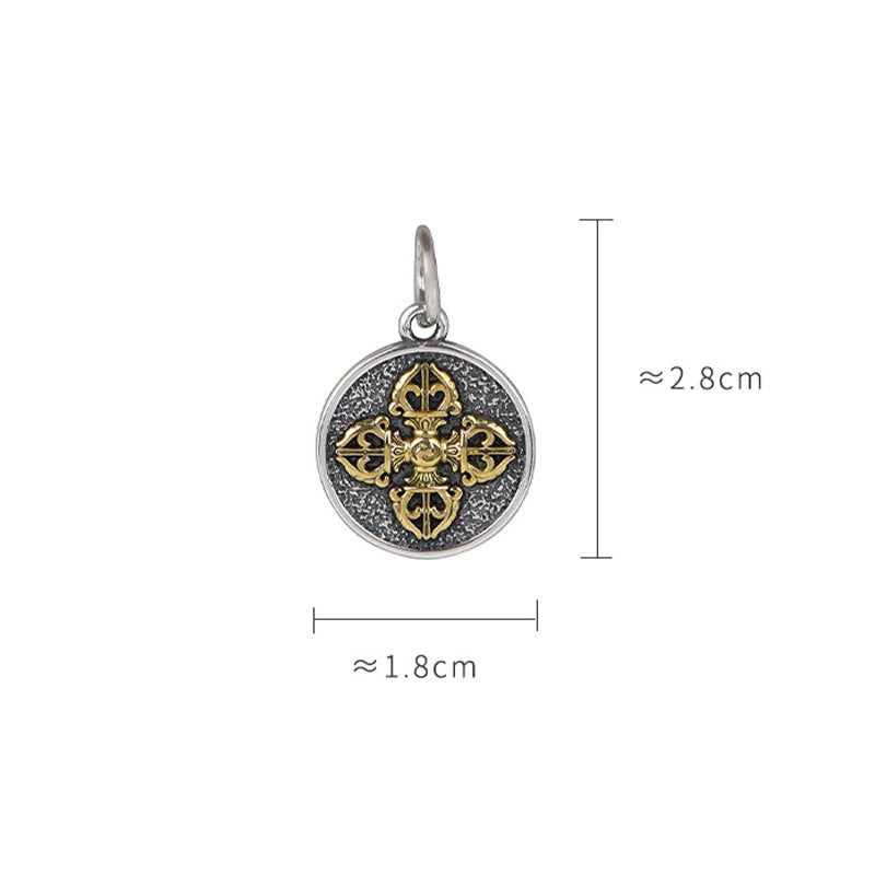 Kette Vajra Dorje Sterling-Silber