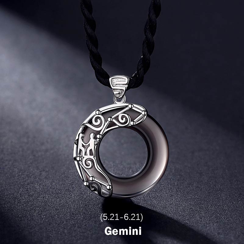 Kette Obsidian Widder – Mut & Glück | Zen Spirit