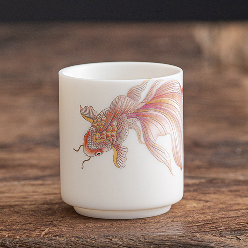 Teetasse Roter Koi-Fisch 80ml