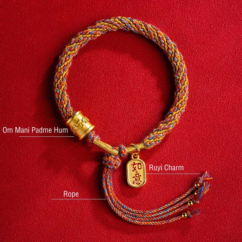 Armband Om Mani Padme Hum Multicolored