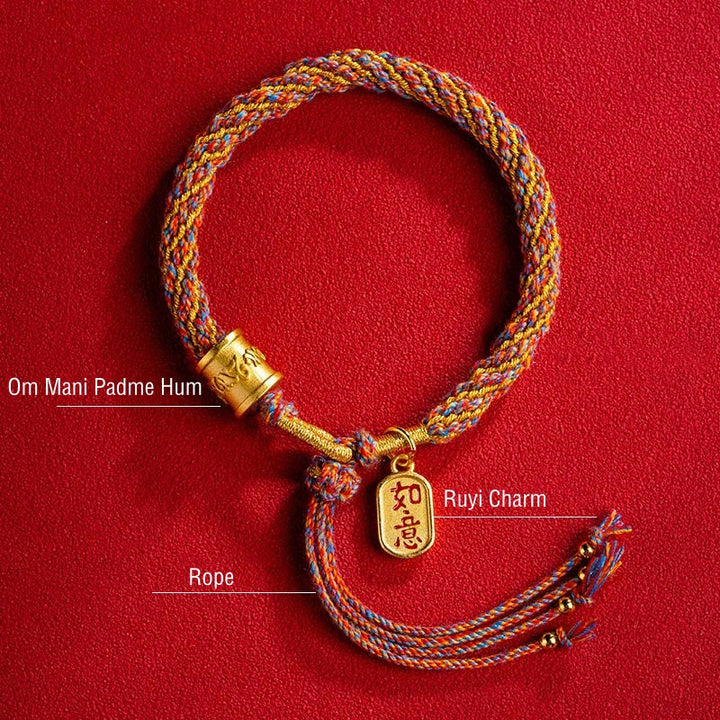 Armband Om Mani Padme Hum Multicolored