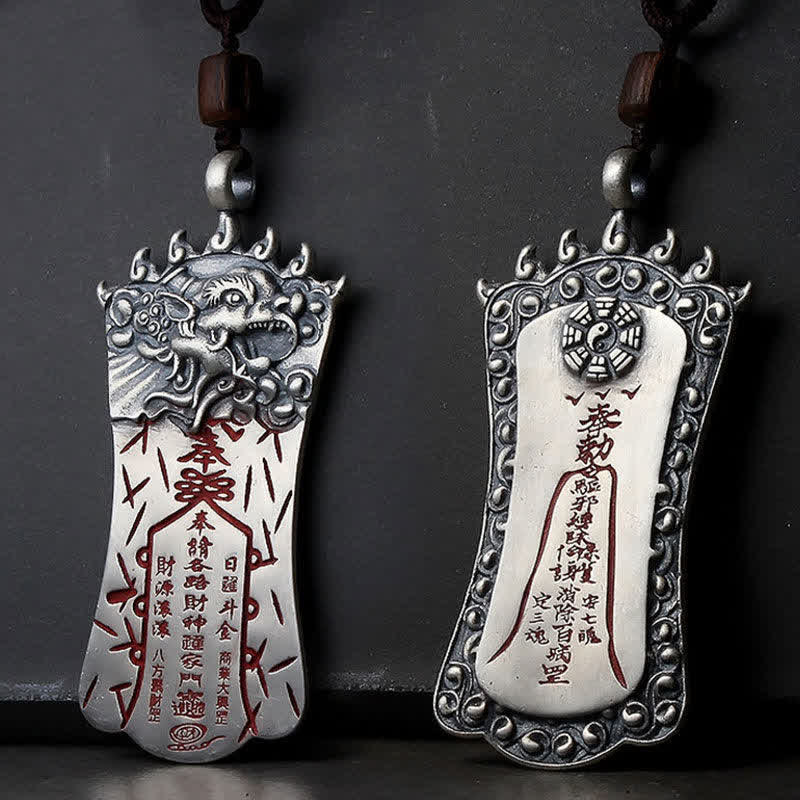 Kette Jade Bagua Harmonie Glück