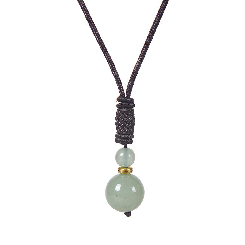Kette Jade Harmonie – Frieden & Wohlstand – Bild 5 – Jade Harmonie Kette mit grünem Stein Anhänger Friedenskette