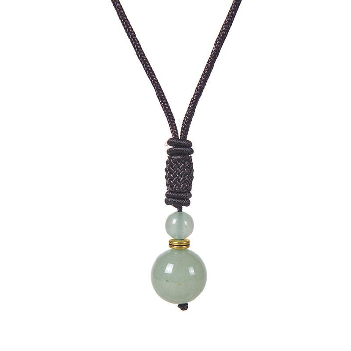 Kette Jade Harmonie – Frieden & Wohlstand – Bild 5 – Jade Harmonie Kette mit grünem Stein Anhänger Friedenskette