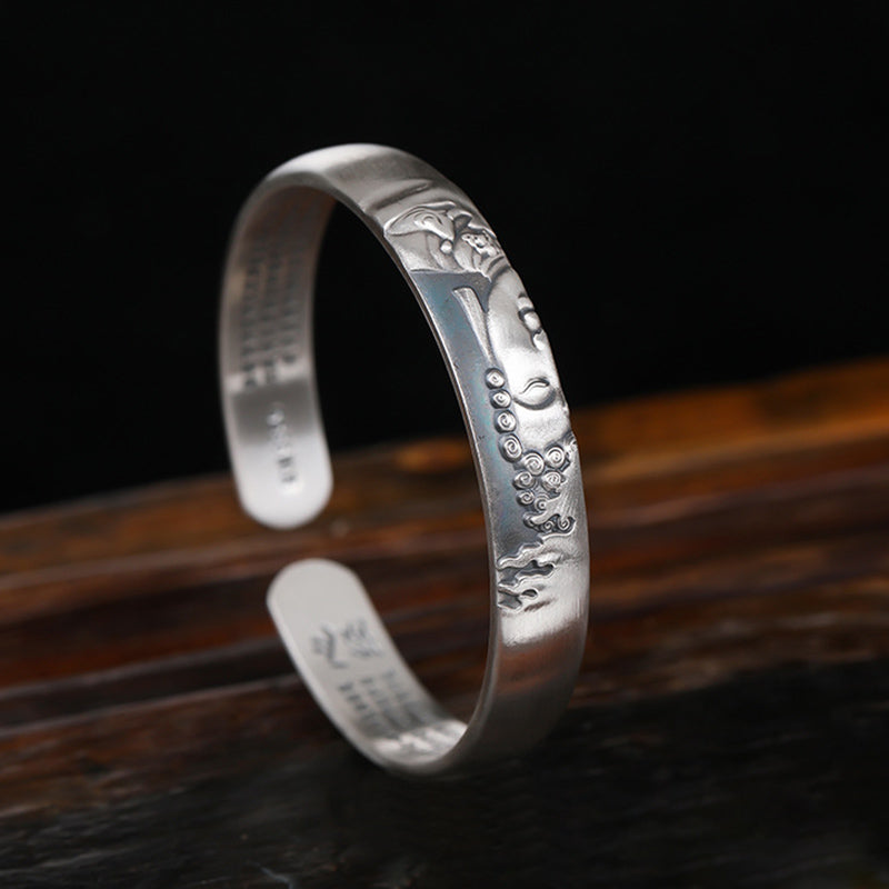 Armband 925 Silber Herzsutra