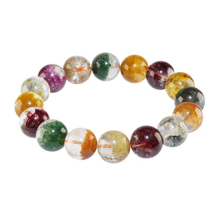 Armband Kristall Various Gemstone – Liebe bunte Edelsteine elastisch Nahaufnahme