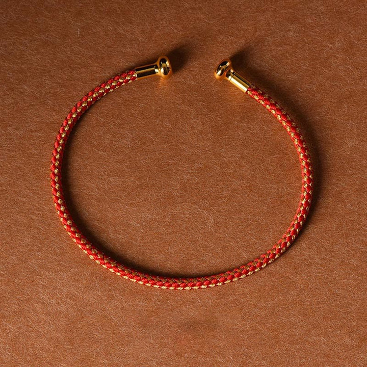 Glücksarmband Handgemacht Geflochtenes Band Cuff