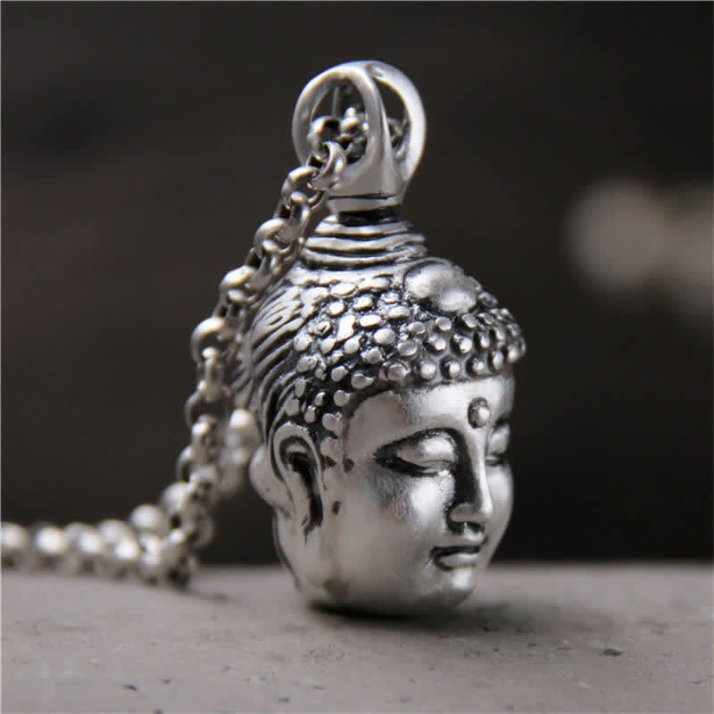 Kette Sterling-Silber Buddha – Gelassenheit