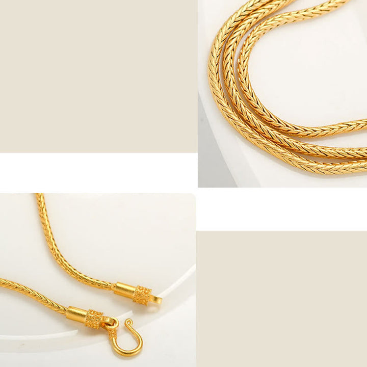 Armband Om Mani Padme Hum – 18K Gold, Glücks-Mantra & Ruhe