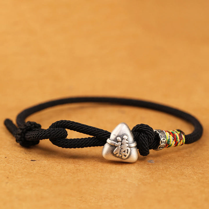 Armband 925 Silber Fu-Zeichen – Zongzi
