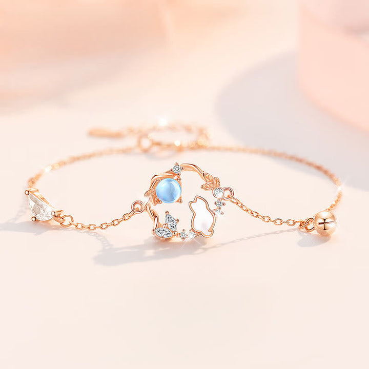 Armband 925 Silber Blume – Segen & Energie