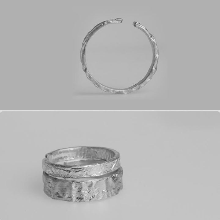 925 Silber Ring Herz für Paare Segen elegantes Design