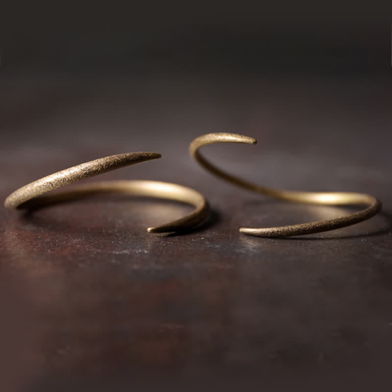 Armband Kupfer – Glück & Segen zwei spiralförmige Designs Nahaufnahme