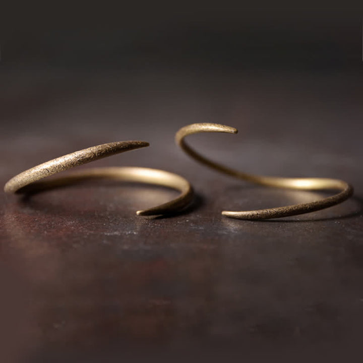 Armband Kupfer – Glück & Segen zwei spiralförmige Designs Nahaufnahme