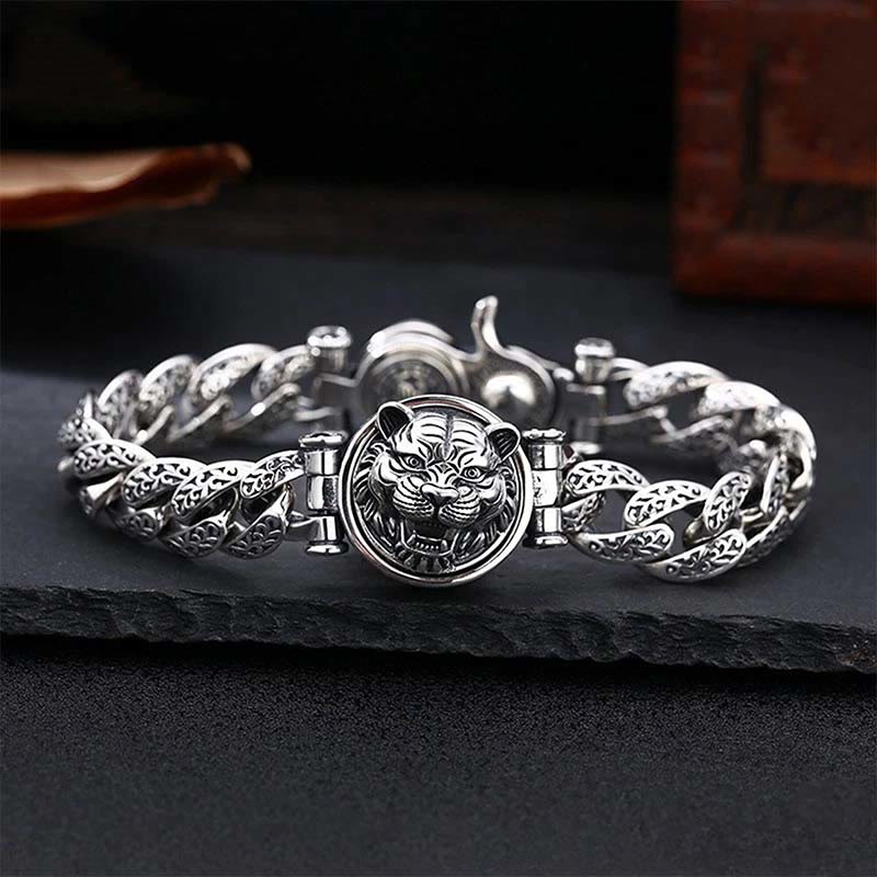 Silbernes Pixiu Armband – Glück & Energie mit Drachenmotiv elegant.