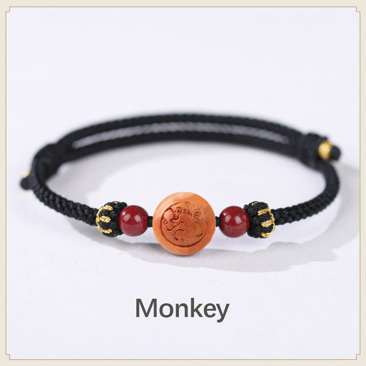 Armband Zinnober Chinesisches Tierkreis – Wohlstand – Bild 24