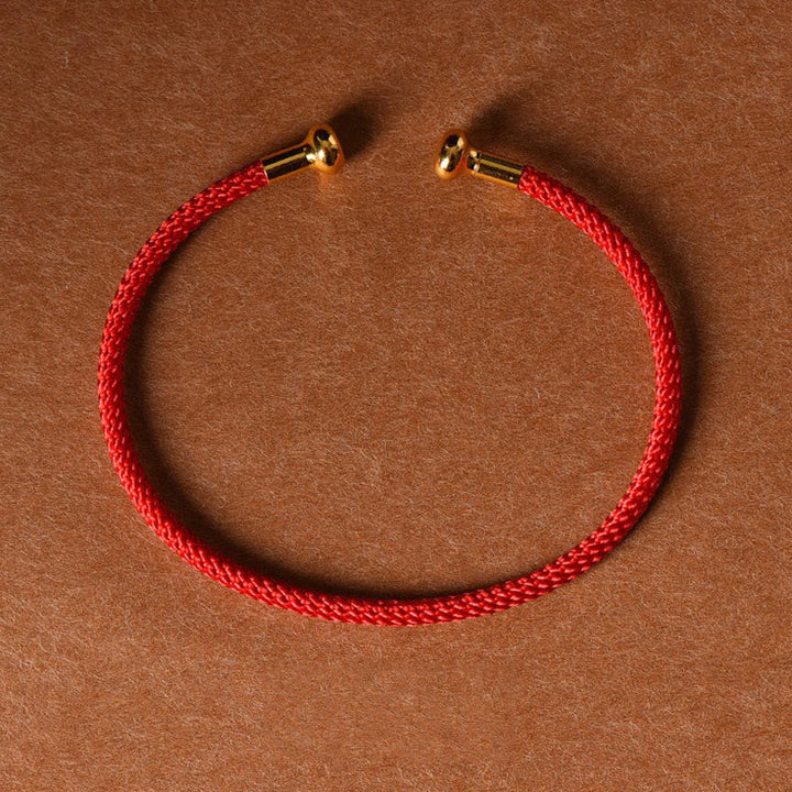 Glücksarmband Handgemacht Geflochtenes Band Cuff